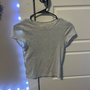 Gray shirt